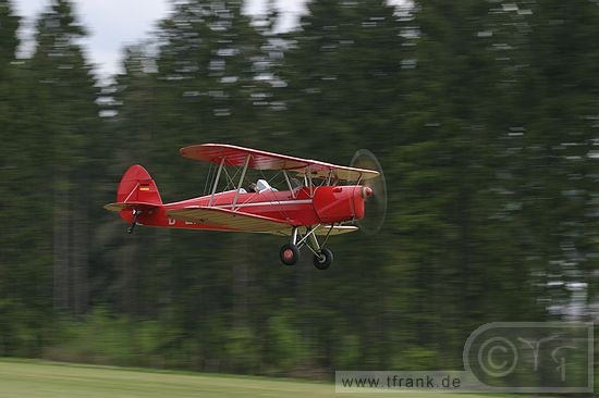 Startender Doppeldecker