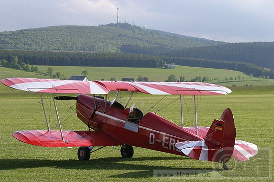 geparkter Doppeldecker